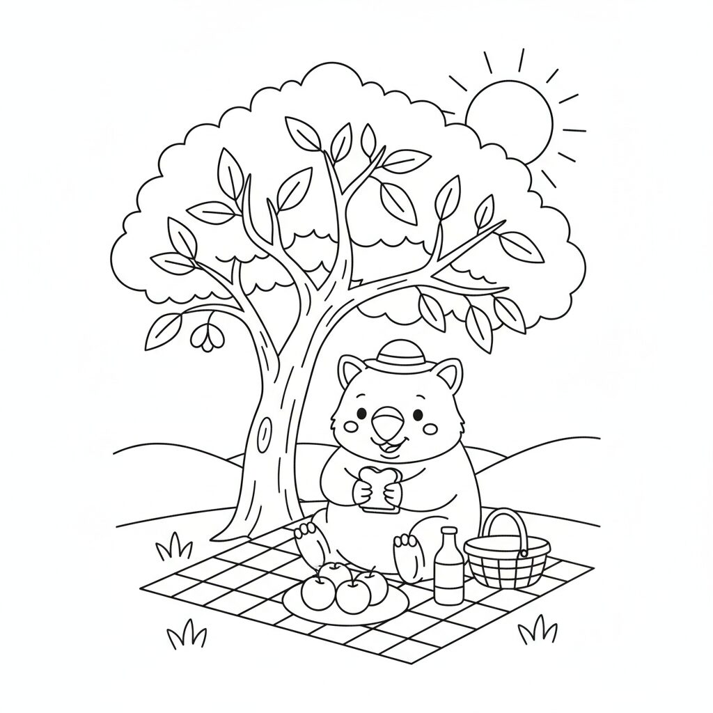 Colouring page